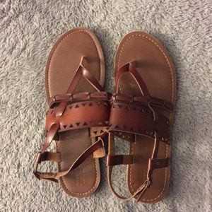 Brown Target Sandals